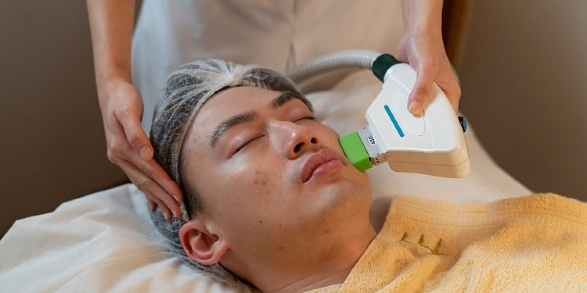 acne facial for men