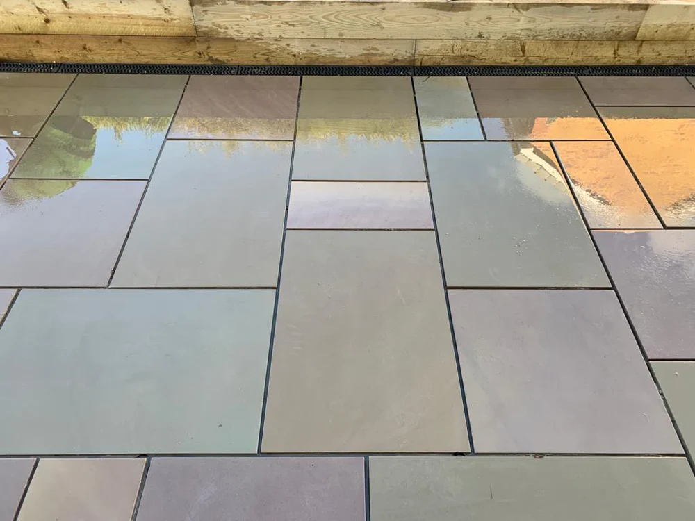 Is Raj Green Indian Sandstone Paving Suitable for Driveways?