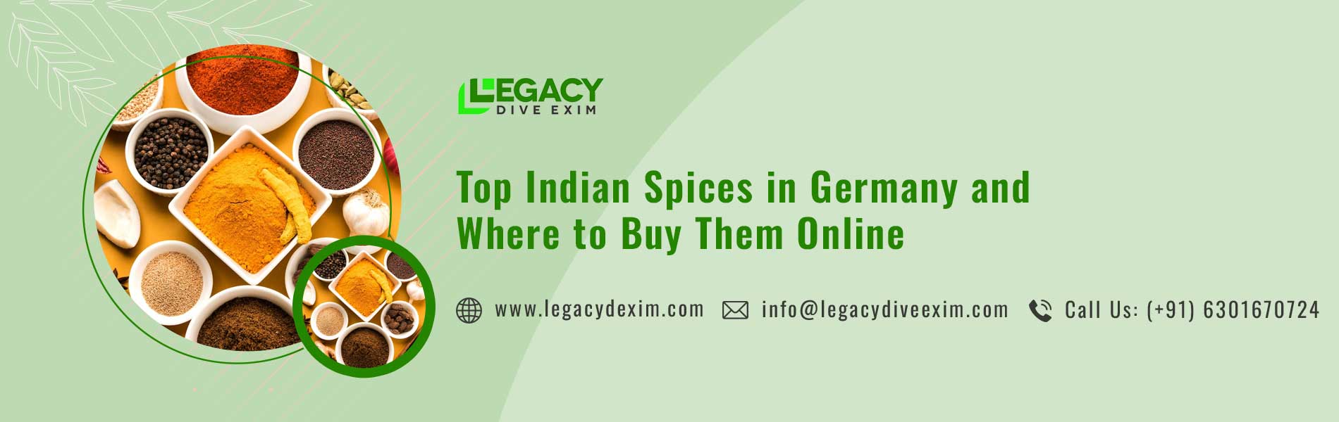 #1 Deal for Spices Buyers in Germany | Indian Spices in Germany