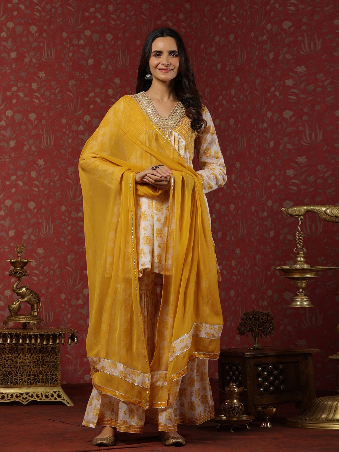 Seasonal Trends in Kurta with Sharara You Can’t Miss | by Readiprintfashions | Sep, 2025 | Medium