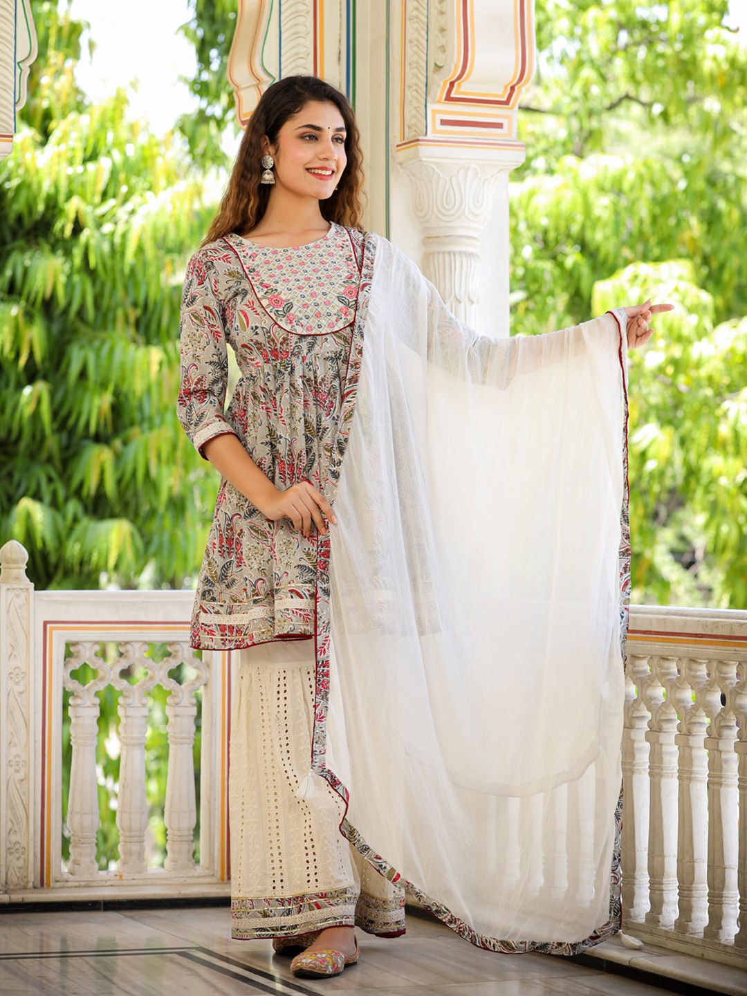 Why Every Woman Needs a Statement Kurta with Sharara in Her Closet
