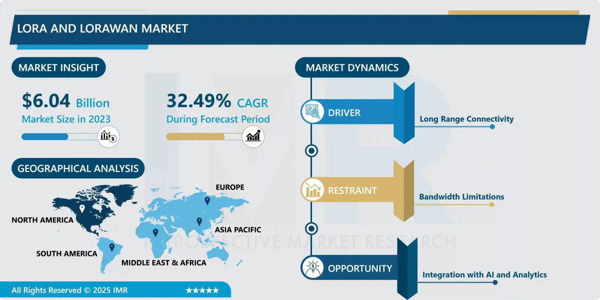 LoRa and LoRaWAN Market Size to Reach USD 75.98 Billion by 2032