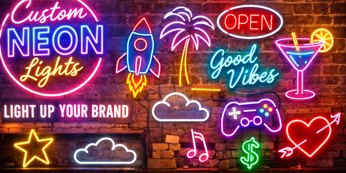 Why Custom Neon Lights Are a Must for Trendy Interiors?